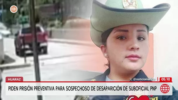 Piden prisión preventiva para policía por desaparición de suboficial en Huaraz. Foto: América Noticias Piden prisión preventiva para policía por desaparición de suboficial en Huaraz. Foto: América Noticias