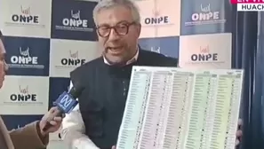 Piero Corvetto detalla cédula y cambios en votación 2026. Video: Canal N