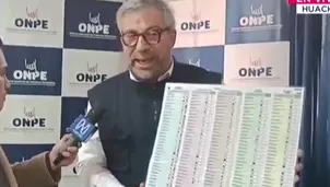 Piero Corvetto detalla cédula y cambios en votación 2026. Video: Canal N