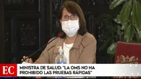 Pilar Mazzetti, ministra de Salud. Video: América