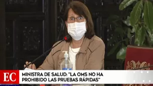 Pilar Mazzetti, ministra de Salud. Video: América