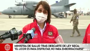 Pilar Mazzetti, ministra de Salud. Video: América