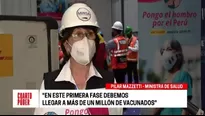 Pilar Mazzetti, ministra de Salud. Video: América