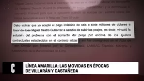 Revelaciones de Leo Pinheiro comprometen a Villarán y Castro. Foto: América TV