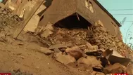Pircas caen y afectan cuarto de menor en San Juan de Lurigancho