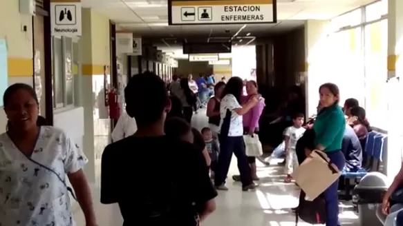 Aumentan casos de dengue en Pisco. Foto: captura de video