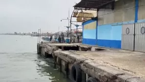 Muelle de San Andrés en Pisco, al borde del colapso, debido al deterioro de la infraestructura y oleajes. / Video: Canal N