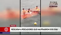 A lo lejos, parecían estar metido en el mar