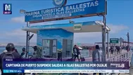 Pisco: suspenden visitas a islas Ballestas por oleajes