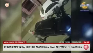 Pistoleros asaltan a chofer y roban camioneta en VMT/ Video y Foto: América Noticias