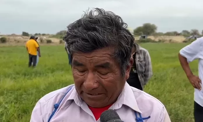Agricultores afectados por falta de agua
