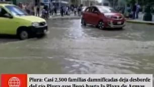 Inundaciones en Piura. América Noticias