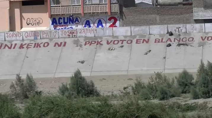 Pintas aparecieron en el río Piura Pintas aparecieron en el río Piura