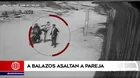 Piura: A balazos asaltan a pareja