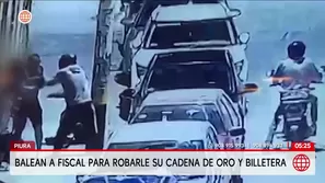 Piura: Balean a fiscal durante asalto frente a su familia. Foto y video: América Noticias