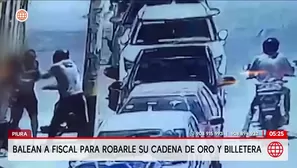 Piura: Balean a fiscal durante asalto frente a su familia. Foto y video: América Noticias