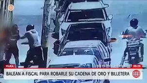 Piura: Balean a fiscal durante asalto frente a su familia. Foto y video: América Noticias