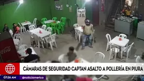 Asalto a pollería en Piura.