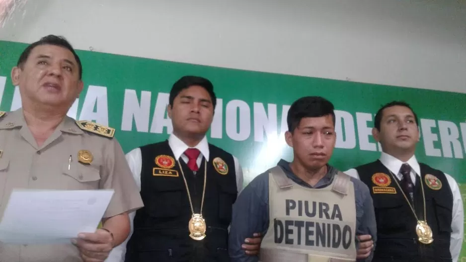 El joven se encontraba prófugo de la justicia. Foto: Mininter