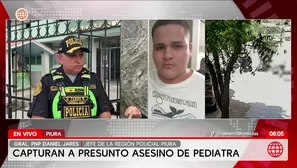 Piura: Cae alias 'Carechancho' por crimen de doctora Minoska Pinto. Foto y video: AN 
