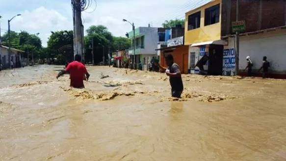 Posteriormente se evaluarán los daños causados a la red de agua y desagüe. Foto referencial: Difusión