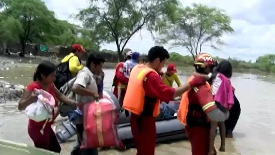 Damnificados piden ayuda. Foto: captura de video