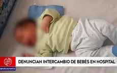 Piura: Denuncian intercambio de bebés en hospital - Noticias de piura