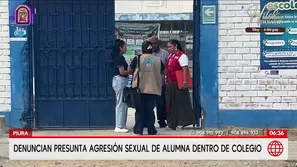 Piura: Denuncian presunta violación a escolar en colegio de Talara. Foto y video: América Noticias
