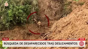 Piura: Deslizamiento arrastra miniván y moto con pasajeros en Ayabaca. Foto y video: América Noticias