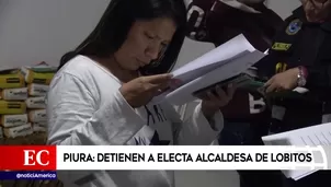 María Chapilliquen Ruiz se desempeñaba como jefa del área de Abastecimiento de la Municipalidad de Lobitos. Foto: captura de TV