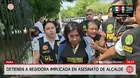Piura: Detienen a regidora implicada en asesinato de alcalde