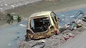 Restos de seis mototaxis y un auto fueron hallados. Foto: Correo / Video: América Noticias