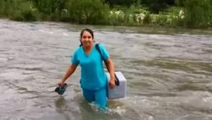 Desde hace 9 meses, la enfermera de 26 años, realiza su servicio rural. Foto y video: América Noticias