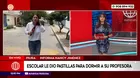 Piura: Escolar dopó a su profesora con pastillas