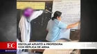 Piura: Estudiante apuntó a profesora con una réplica de arma