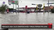Piura: Fuertes lluvias inundan calles y viviendas en la ciudad