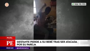 Mujer perdió a su bebé tras ser golpeada por su pareja. Foto y video: América Noticias