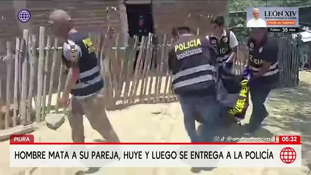 Piura: Hombre asesina a su esposa en Chulucanas y luego se entrega. Foto: América Noticias Piura: Hombre asesina a su esposa en Chulucanas y luego se entrega. Foto: América Noticias