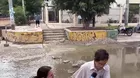 Lluvias de 6 mm inundan centro de Piura y paralizan obras