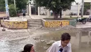Lluvias de 6 mm inundan centro de Piura y paralizan obras