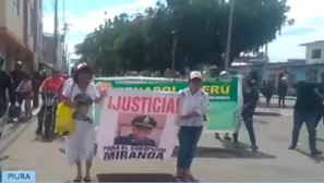 La marcha se realizó por las principales calles de Piura. Foto: Canal N