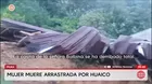 Piura: Mujer muere arrastrada por huaico en Ayabaca