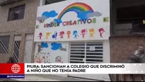 Indecopi mult&oacute; a colegio por discriminaci&oacute;n a ni&ntilde;o. Foto: Am&eacute;rica Noticias