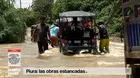 Piura: Obras hechas para resistir un Fenómeno del Niño no soportaron lluvias estacionales