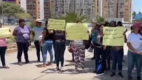 Las madres de familia exigen soluciones permanentes a las autoridades, ya que hasta el momento solo se han dado soluciones temporales. / Video: Canal N