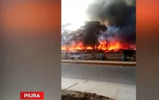 Piura: pobladores de El Alto incendiaron oficinas de empresa petrolera - Noticias de turba
