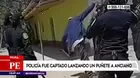 Piura: Policía le lanzó puñete a anciano