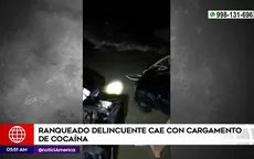 Piura: Ranqueado delincuente cayó con cargamento de cocaína - Noticias de asociacion-cultural-taurina-del-peru