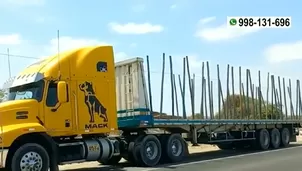 El hecho ocurrió en el kilómetro 920 de la Panamericana Norte, en el tramo Piura-Chiclayo. / Video: América Noticias