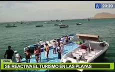 Piura: Se reactiva turismo en las playas  - Noticias de playas